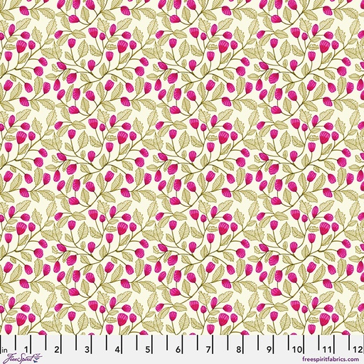 [PWKI019.VANILLA] Springtime Splendour by Kirsten Katz - Bramble Bush in Vanilla