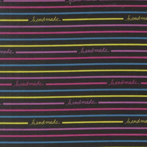 [28103 23] Makers Delight by Chrissy Lux - Handmade Stripe in Super Black