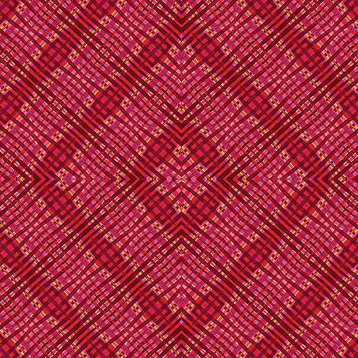 [16847-10] Rise Up by Danielle Duer - Diamond Weave in Red