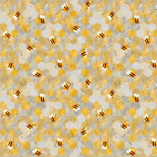 [55468D-16] Animal Kingdom by Gareth Lucas - Buzzing Bee in Honeycomb