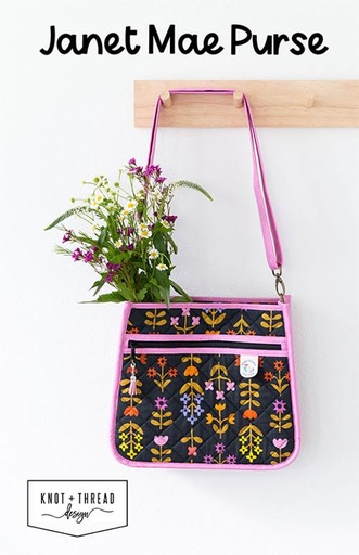 [KAT 121] Janet Mae Purse Pattern by Knot & Thread
