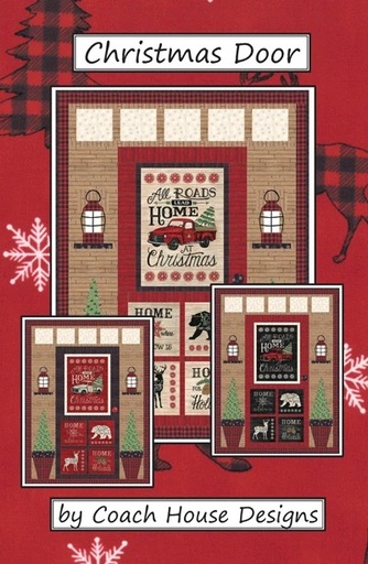 [CHD-1834] Christmas Door by Coach House Designs