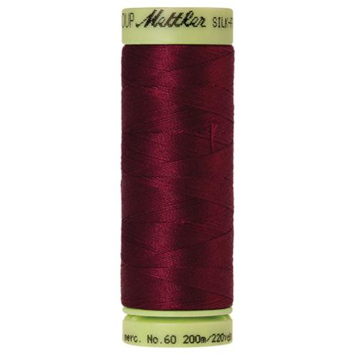 [9240-0918] Mettler Silk Finish Cotton Thread - 60wt (220yd) Cranberry