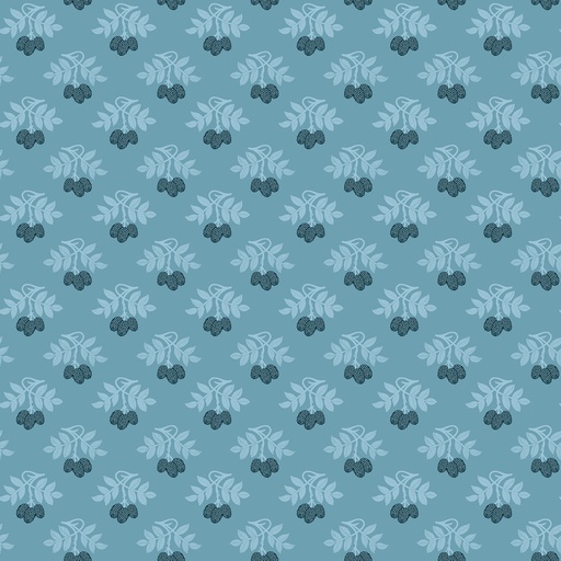 [91363-42] Bramble & Bloom by Katie O'Shea - Berries in Blue