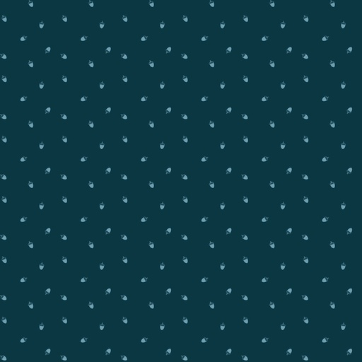 [91366-45] Bramble & Bloom by Katie O'Shea - Acorns in Navy