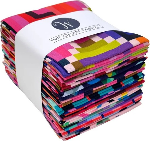 [FATQHPPL-X] Happy Place by Annabel Wrigley - Fat Quarter Bundle 20pc.