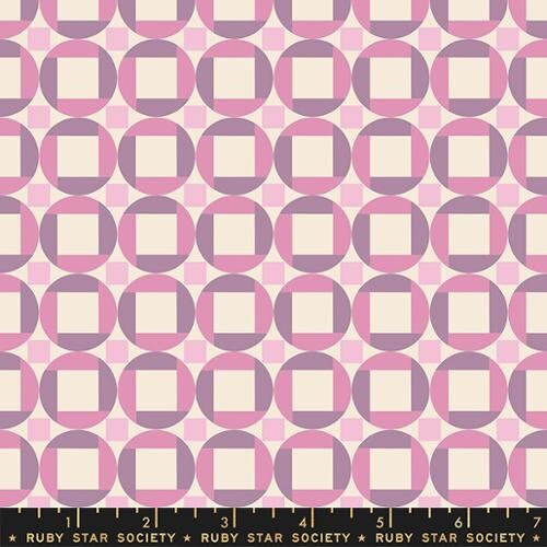 [RS6025 12] Floradora by Jen Hewett - Cane Geometric Dot in Lupine
