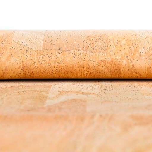 Cork Fabric - Natural Color Smooth