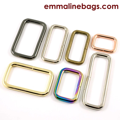 Rectangular Rings - 1-1/2" (38mm) 4 Pack